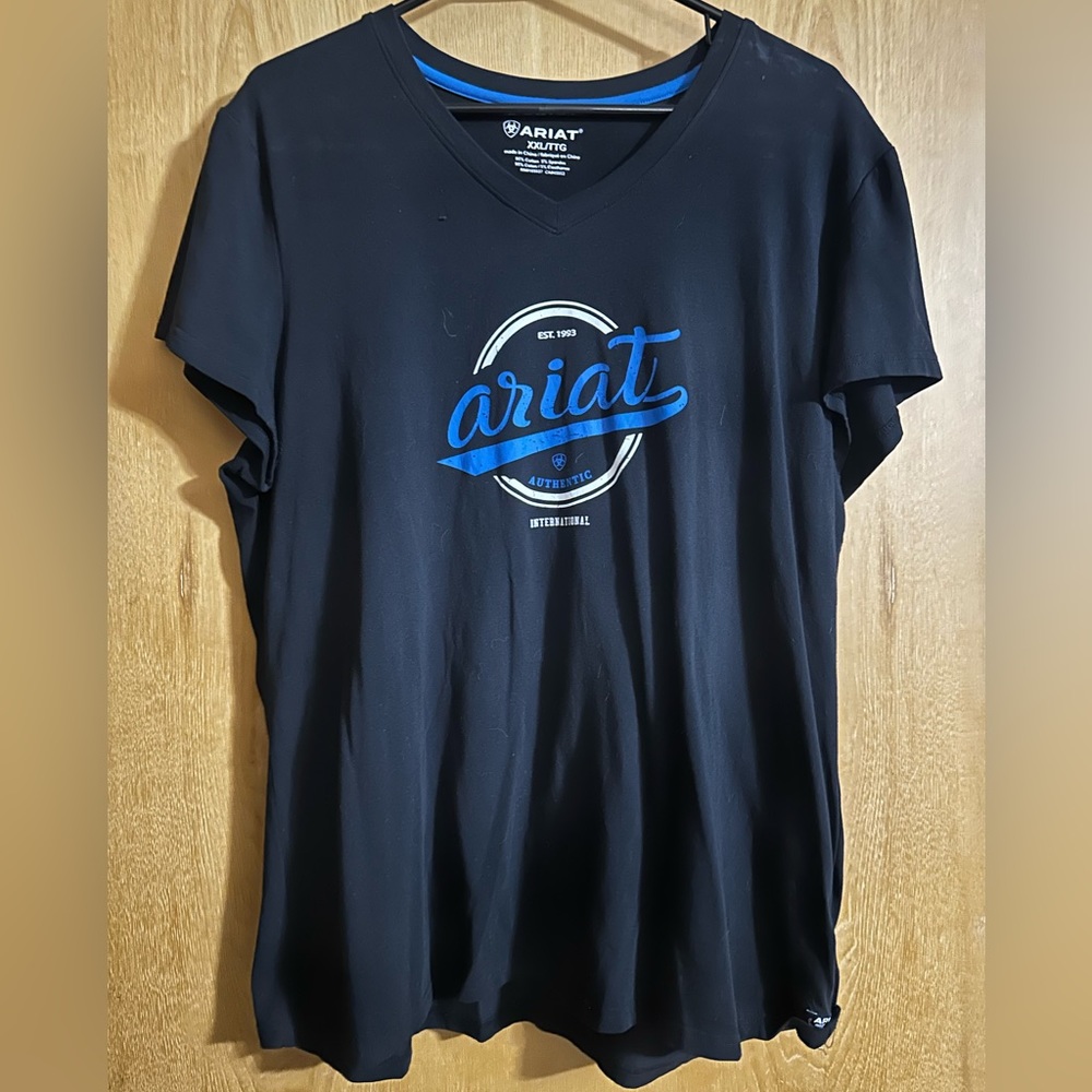 Ariat black and blue t-shirt